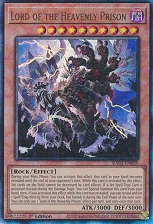 Yu-Gi-Oh! RA03 Lord of the Heavenly Prison (V.7 - Ultimate Rare)