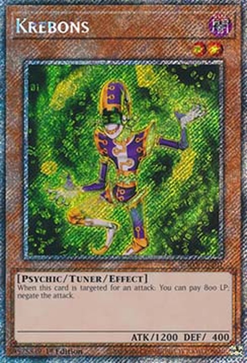 Yu-Gi-Oh! RA03 Krebons (V.1 - Platinum Secret Rare)