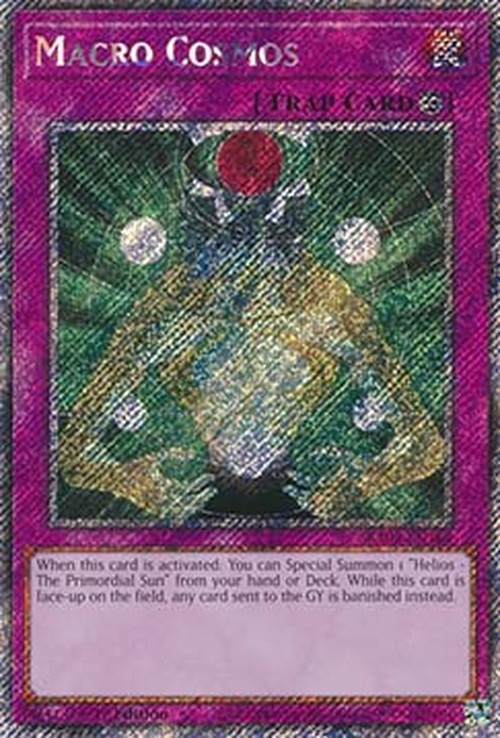 Yu-Gi-Oh! RA03 Macro Cosmos (V.1 - Platinum Secret Rare)