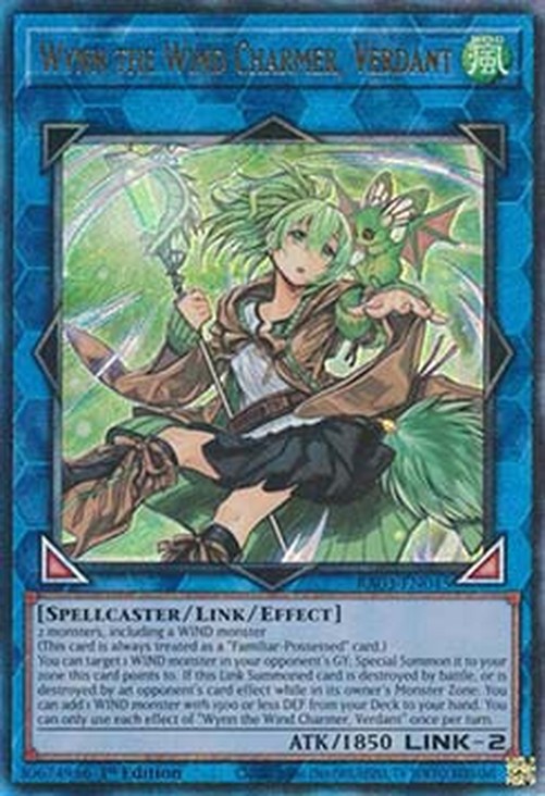 Yu-Gi-Oh! RA03 Wynn the Wind Charmer, Verdant (V.7 - Ultimate Rare)
