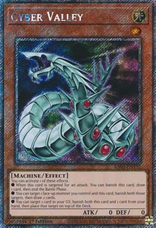 Yu-Gi-Oh! RA03 Cyber Valley (V.1 - Platinum Secret Rare)