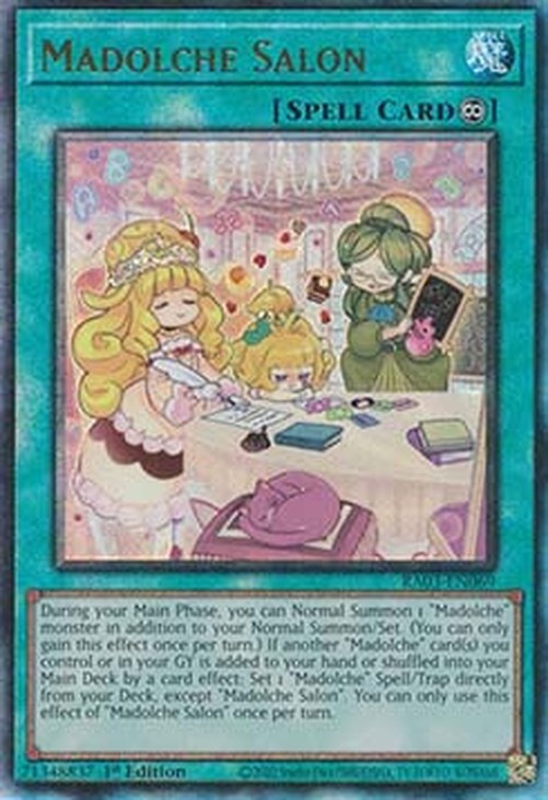 Yu-Gi-Oh! RA03 Madolche Salon (V.7 - Ultimate Rare)