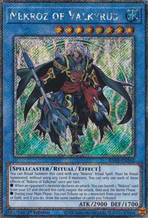 Yu-Gi-Oh! RA03 Nekroz of Valkyrus (V.1 - Platinum Secret Rare)