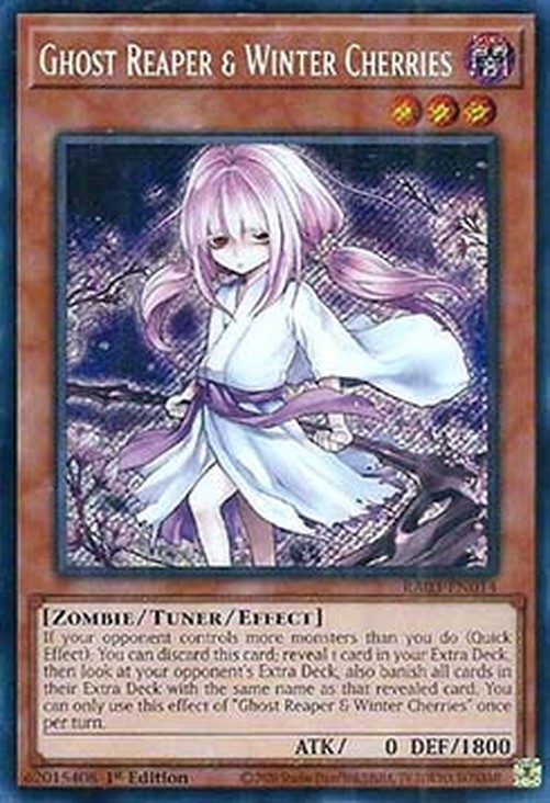 Yu-Gi-Oh! RA03 Ghost Reaper & Winter Cherries (V.3 - Secret Rare)