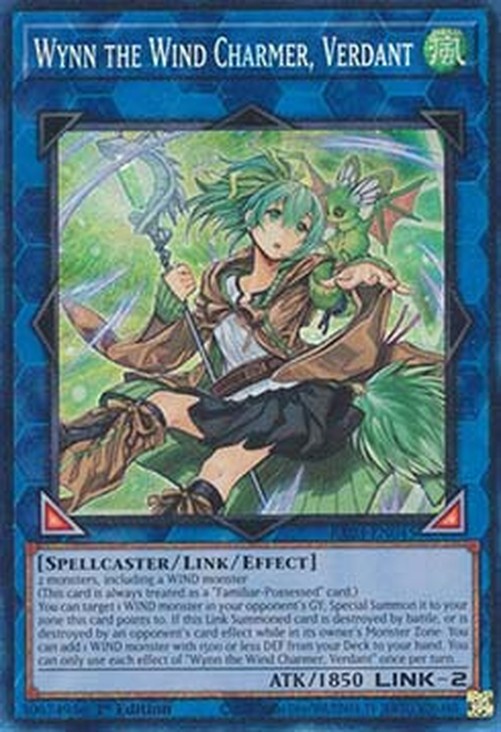 Yu-Gi-Oh! RA03 Wynn the Wind Charmer, Verdant (V.6 - Collectors Rare)