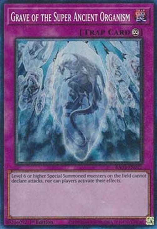 Yu-Gi-Oh! RA03 Grave of the Super Ancient Organism (V.6 - Collectors Rare)