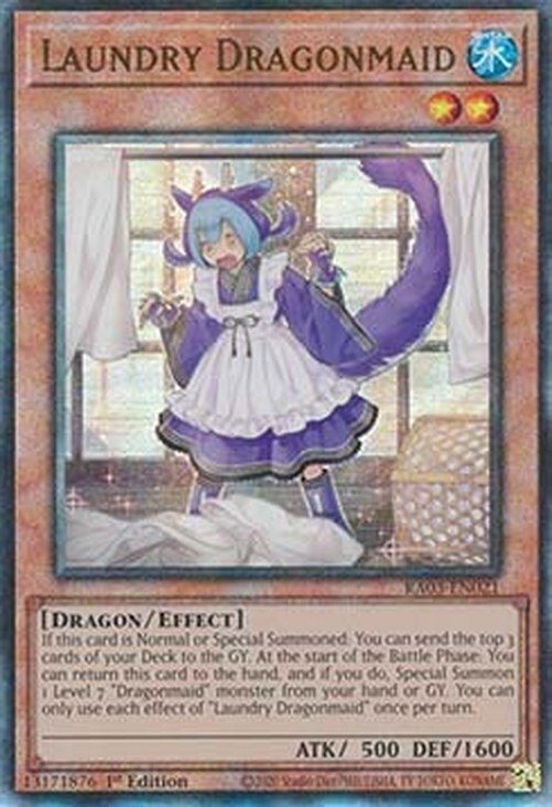 Yu-Gi-Oh! RA03 Laundry Dragonmaid (V.7 - Ultimate Rare)