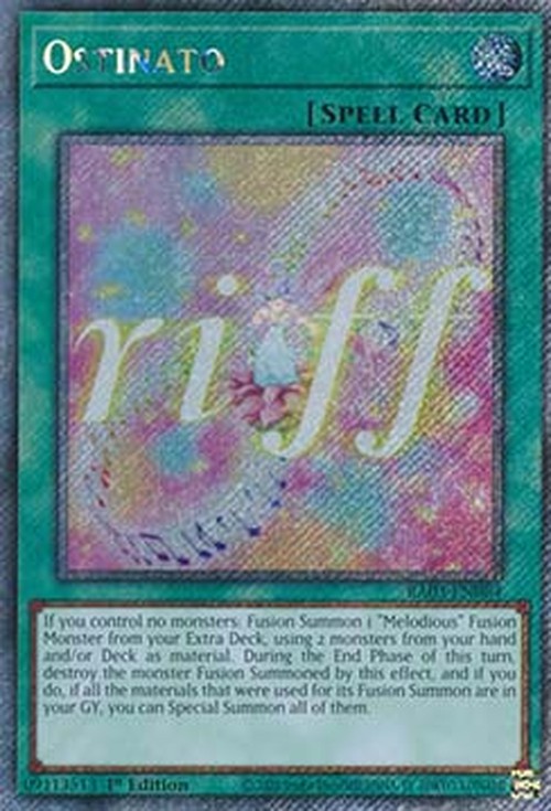 Yu-Gi-Oh! RA03 Ostinato (V.4 - Platinum Secret Rare)