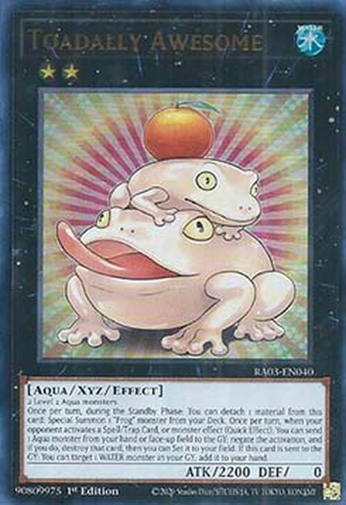 Yu-Gi-Oh! RA03 Toadally Awesome (V.2 - Ultra Rare)