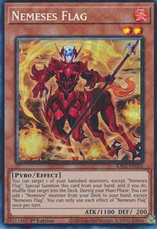Yu-Gi-Oh! RA03 Nemeses Flag (V.6 - Collectors Rare)