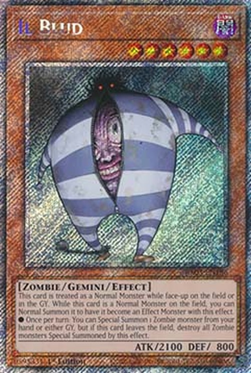 Yu-Gi-Oh! RA03 Il Blud (V.1 - Platinum Secret Rare)