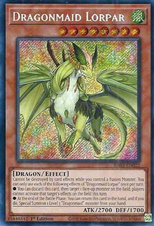 Yu-Gi-Oh! RA03 Dragonmaid Lorpar (V.3 - Secret Rare)