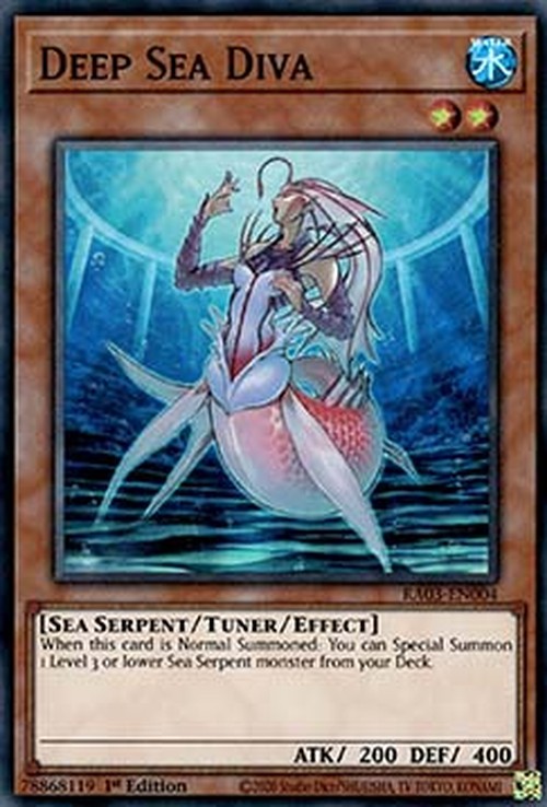 Yu-Gi-Oh! RA03 Deep Sea Diva (V.1 - Super Rare)