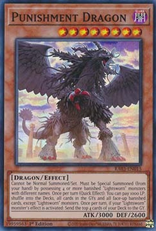 Yu-Gi-Oh! RA03 Punishment Dragon (V.1 - Super Rare)