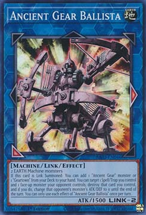Yu-Gi-Oh! RA03 Ancient Gear Ballista (V.1 - Super Rare)