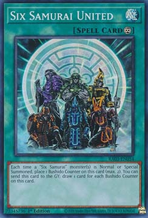 Yu-Gi-Oh! RA03 Six Samurai United (V.1 - Super Rare)