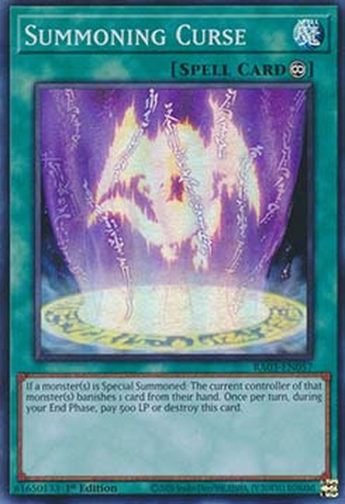 Yu-Gi-Oh! RA03 Summoning Curse (V.1 - Super Rare)