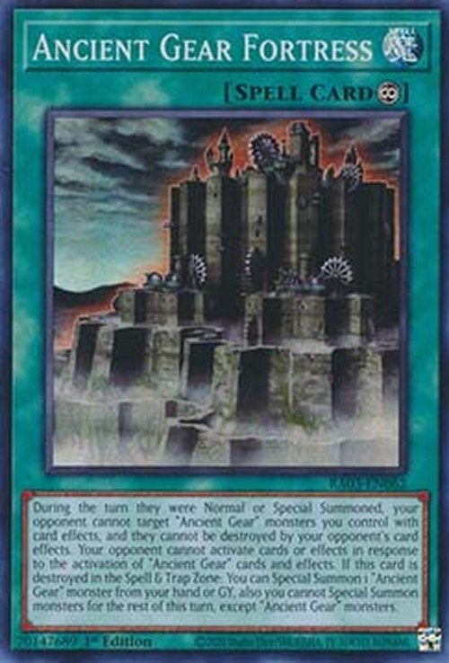Yu-Gi-Oh! RA03 Ancient Gear Fortress (V.1 - Super Rare)