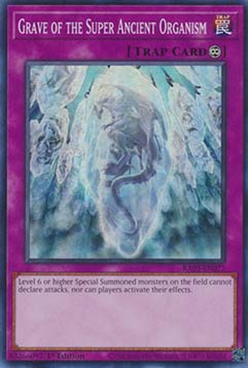 Yu-Gi-Oh! RA03 Grave of the Super Ancient Organism (V.1 - Super Rare)