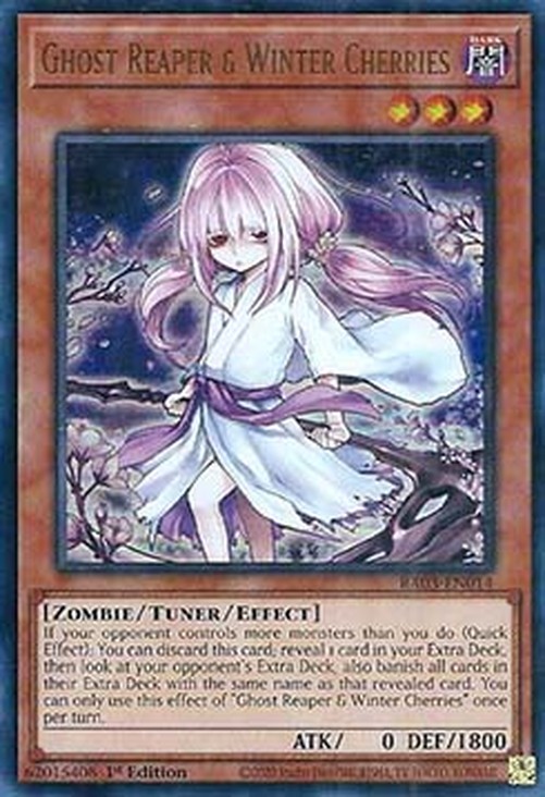 Yu-Gi-Oh! RA03 Ghost Reaper & Winter Cherries (V.2 - Ultra Rare)