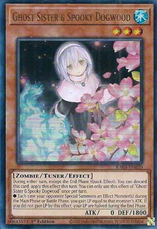 Yu-Gi-Oh! RA03 Ghost Sister & Spooky Dogwood (V.2 - Ultra Rare)