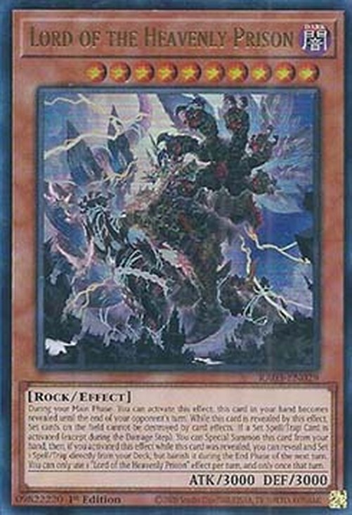 Yu-Gi-Oh! RA03 Lord of the Heavenly Prison (V.2 - Ultra Rare)
