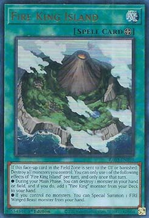 Yu-Gi-Oh! RA03 Fire King Island (V.2 - Ultra Rare)