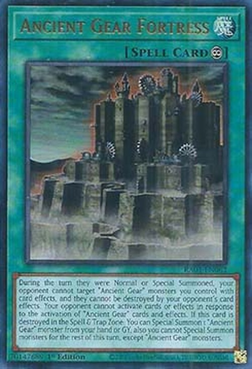 Yu-Gi-Oh! RA03 Ancient Gear Fortress (V.2 - Ultra Rare)