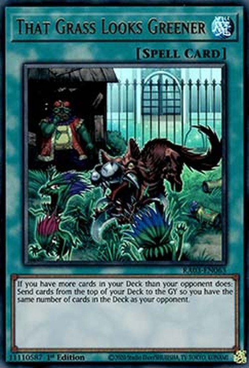 Yu-Gi-Oh! RA03 That Grass Looks Greener (V.2 - Ultra Rare)
