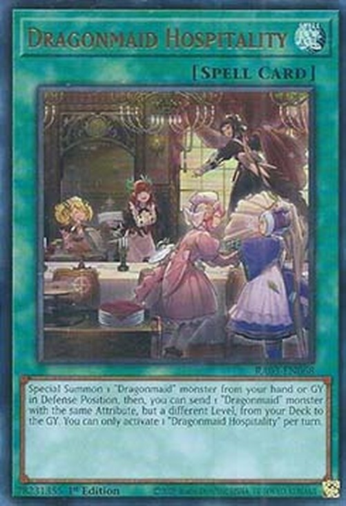Yu-Gi-Oh! RA03 Dragonmaid Hospitality (V.2 - Ultra Rare)