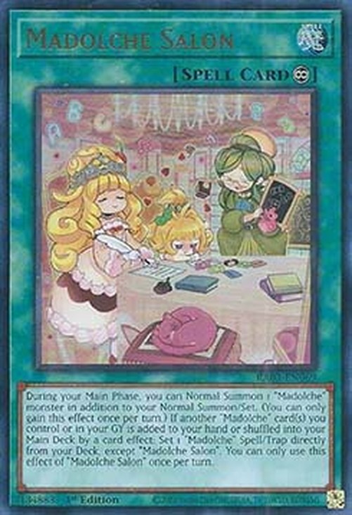 Yu-Gi-Oh! RA03 Madolche Salon (V.2 - Ultra Rare)