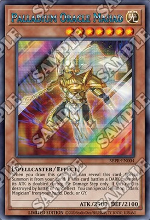Yu-Gi-Oh! PROM Palladium Oracle Mahad