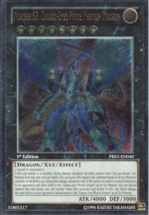 Yu-Gi-Oh! PRIO Number 62: Galaxy-Eyes Prime Photon Dragon (V.2 - Ultimate R