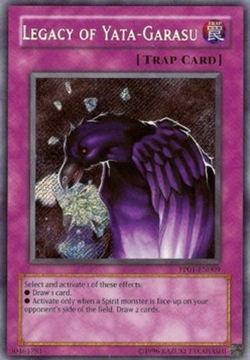 Yu-Gi-Oh! PP01 Legacy of Yata-Garasu (V.2 - Secret Rare)