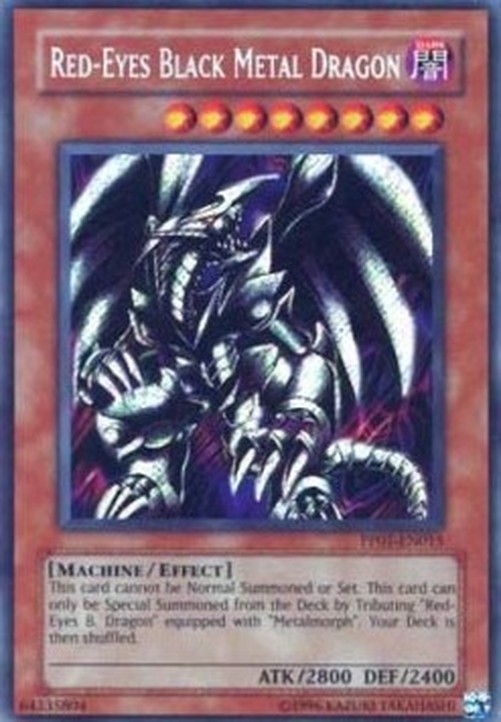 Yu-Gi-Oh! PP01 Red-Eyes Black Metal Dragon (V.2 - Secret Rare)