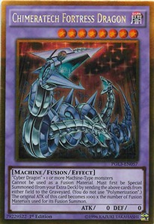 Yu-Gi-Oh! PGL3 Chimeratech Fortress Dragon