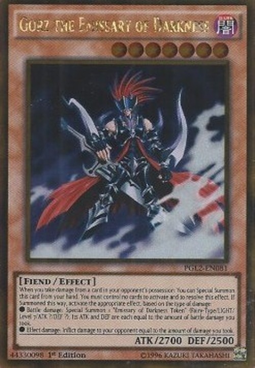 Yu-Gi-Oh! PGL2 Gorz the Emissary of Darkness