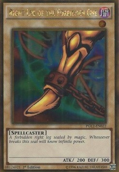 Yu-Gi-Oh! PGL2 Right Leg of the Forbidden One