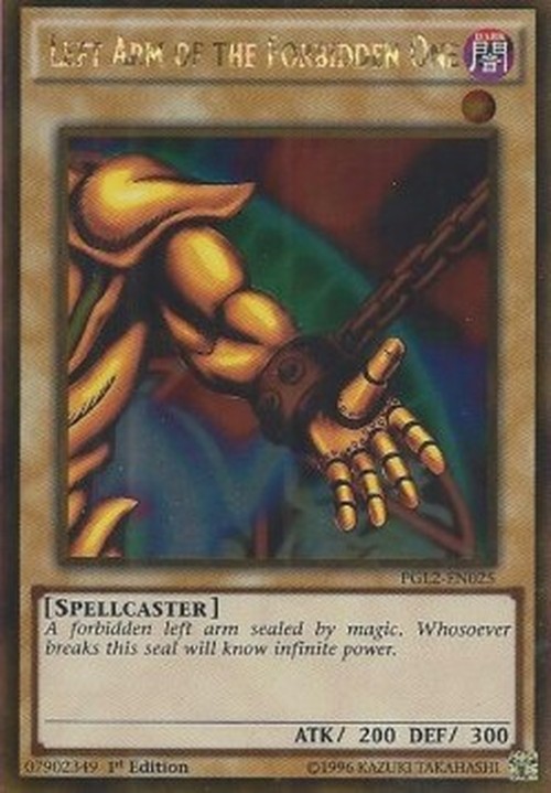 Yu-Gi-Oh! PGL2 Left Arm of the Forbidden One