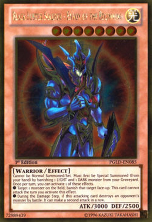 Yu-Gi-Oh! PGLD Black Luster Soldier - Envoy of the Beginning