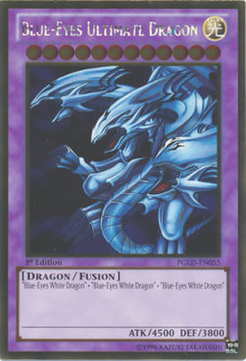Yu-Gi-Oh! PGLD Blue-Eyes Ultimate Dragon