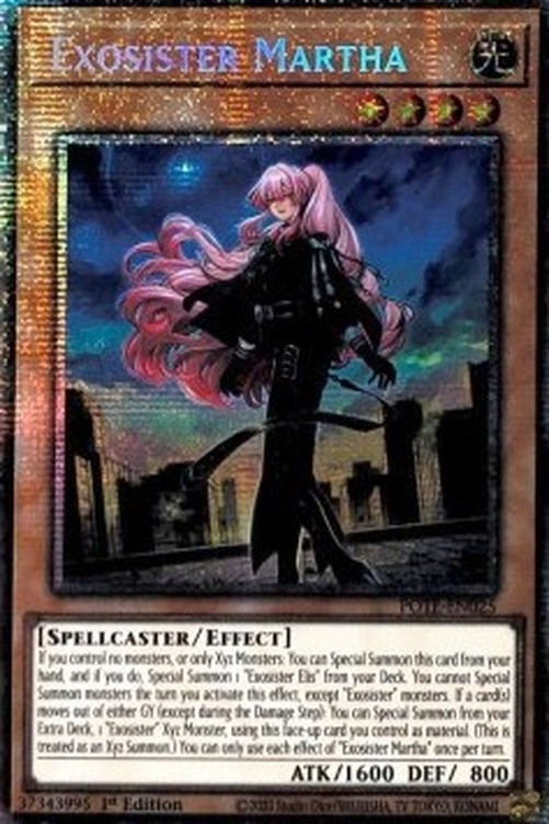 Yu-Gi-Oh! POTE Exosister Martha (V.2 - Starlight Rare)