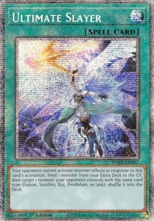 Yu-Gi-Oh! POTE Ultimate Slayer (V.2 - Starlight Rare)