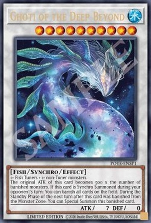 Yu-Gi-Oh! POTE Ghoti of the Deep Beyond (V.2 - Ultra Rare)