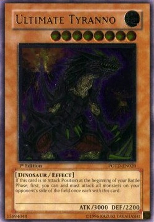 Yu-Gi-Oh! POTD Ultimate Tyranno (V.2 - Ultimate Rare)