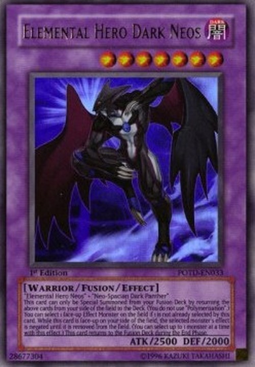 Yu-Gi-Oh! POTD Elemental HERO Dark Neos (V.1 - Ultra Rare)