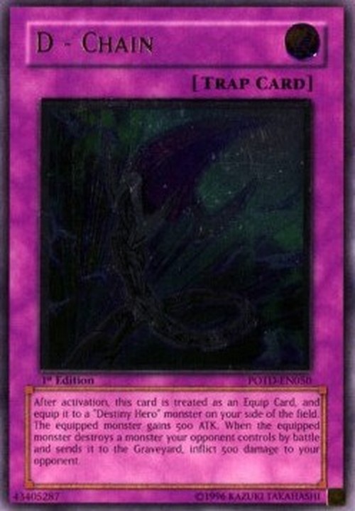 Yu-Gi-Oh! POTD D - Chain (V.2 - Ultimate Rare)