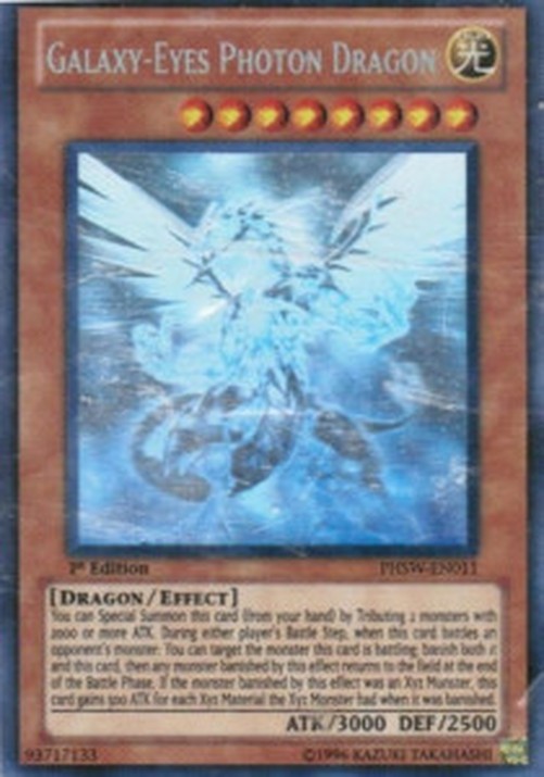 Yu-Gi-Oh! PHSW Galaxy-Eyes Photon Dragon (V.1 - Ghost Rare)