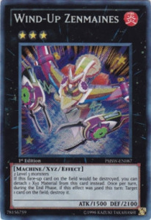 Yu-Gi-Oh! PHSW Wind-Up Zenmaines