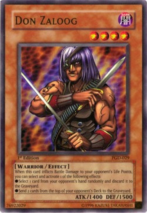 Yu-Gi-Oh! PGD Don Zaloog